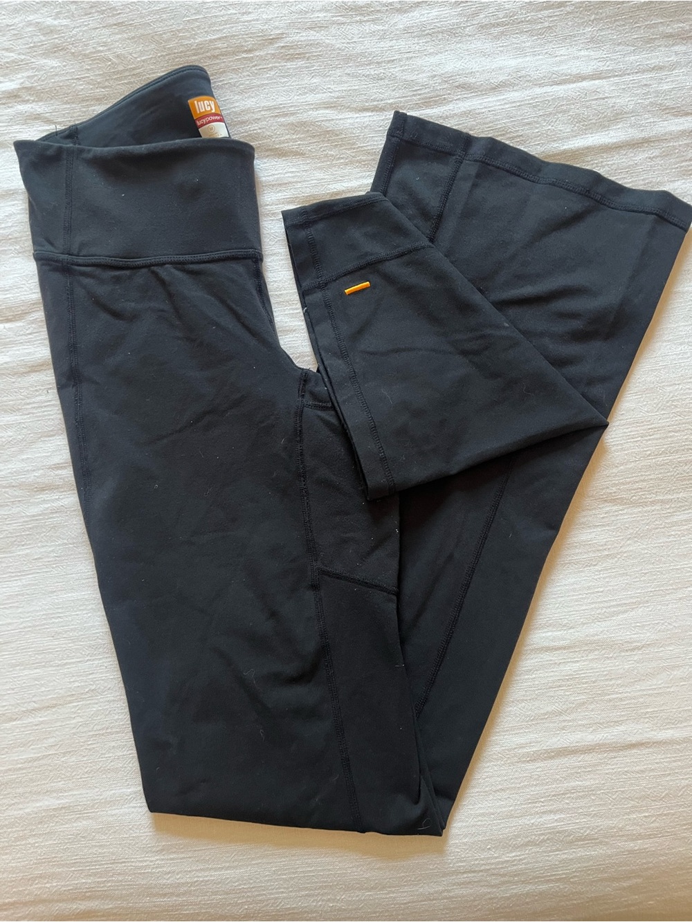 Lucy Black Flare Leggings